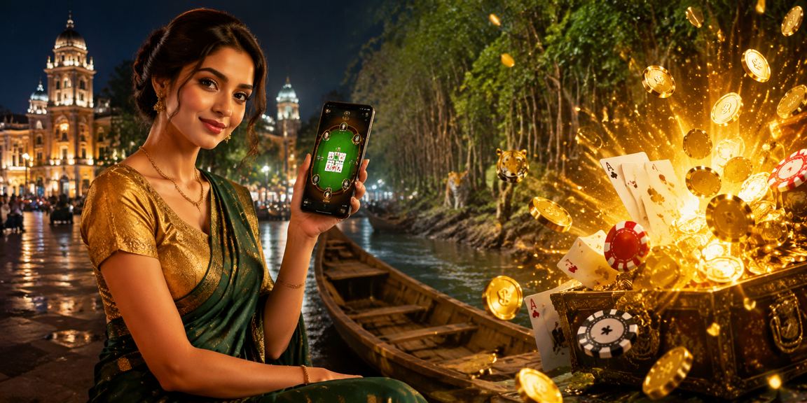 সুন্দরবনের পোকার গেম পরিবেশ